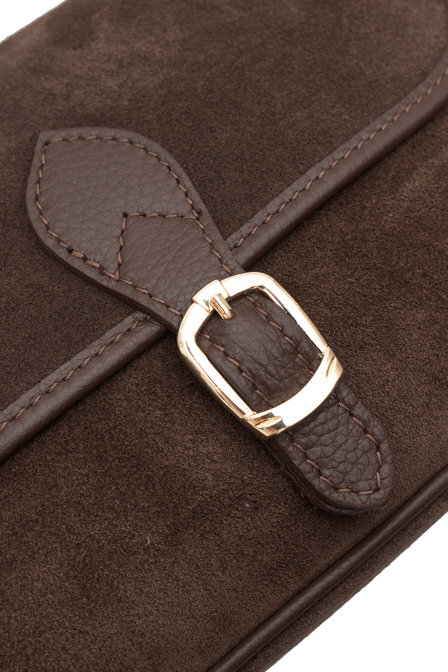 Sac EDITH SUEDE - Chocolat