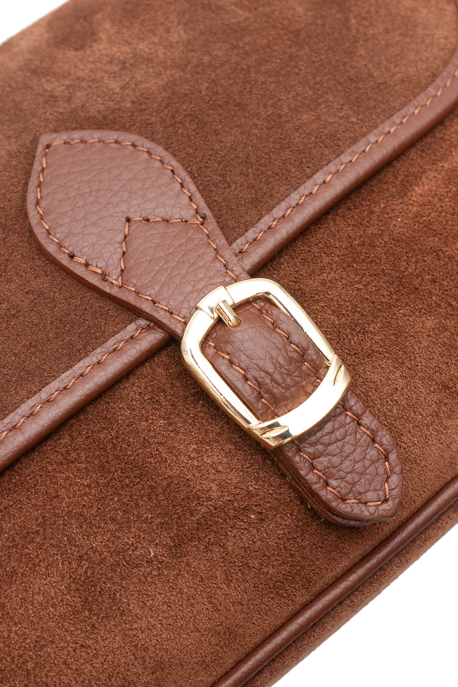 Sac EDITH SUEDE - Marron