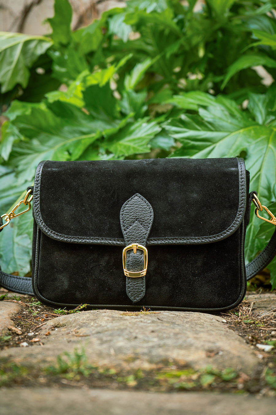Sac EDITH SUEDE - Noir