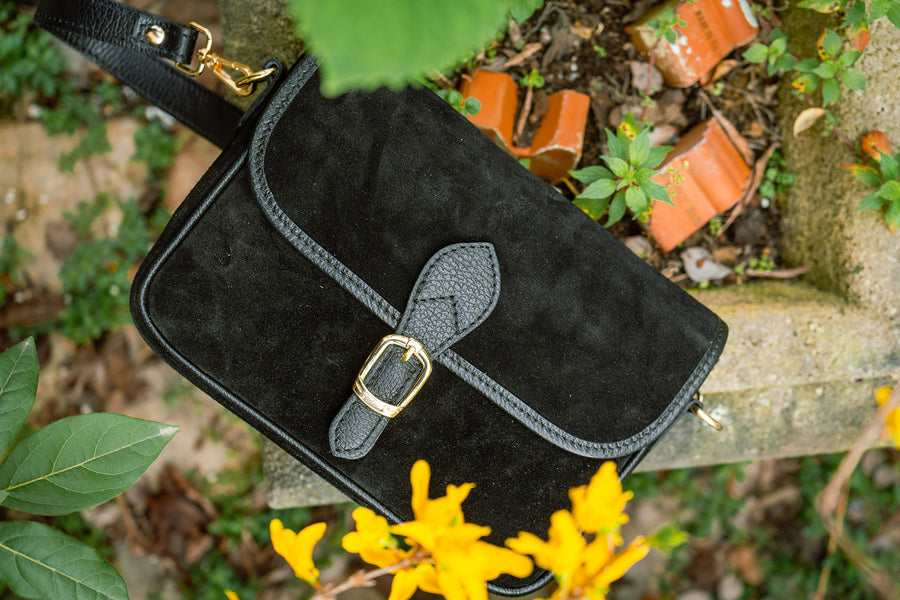 Sac EDITH SUEDE - Noir