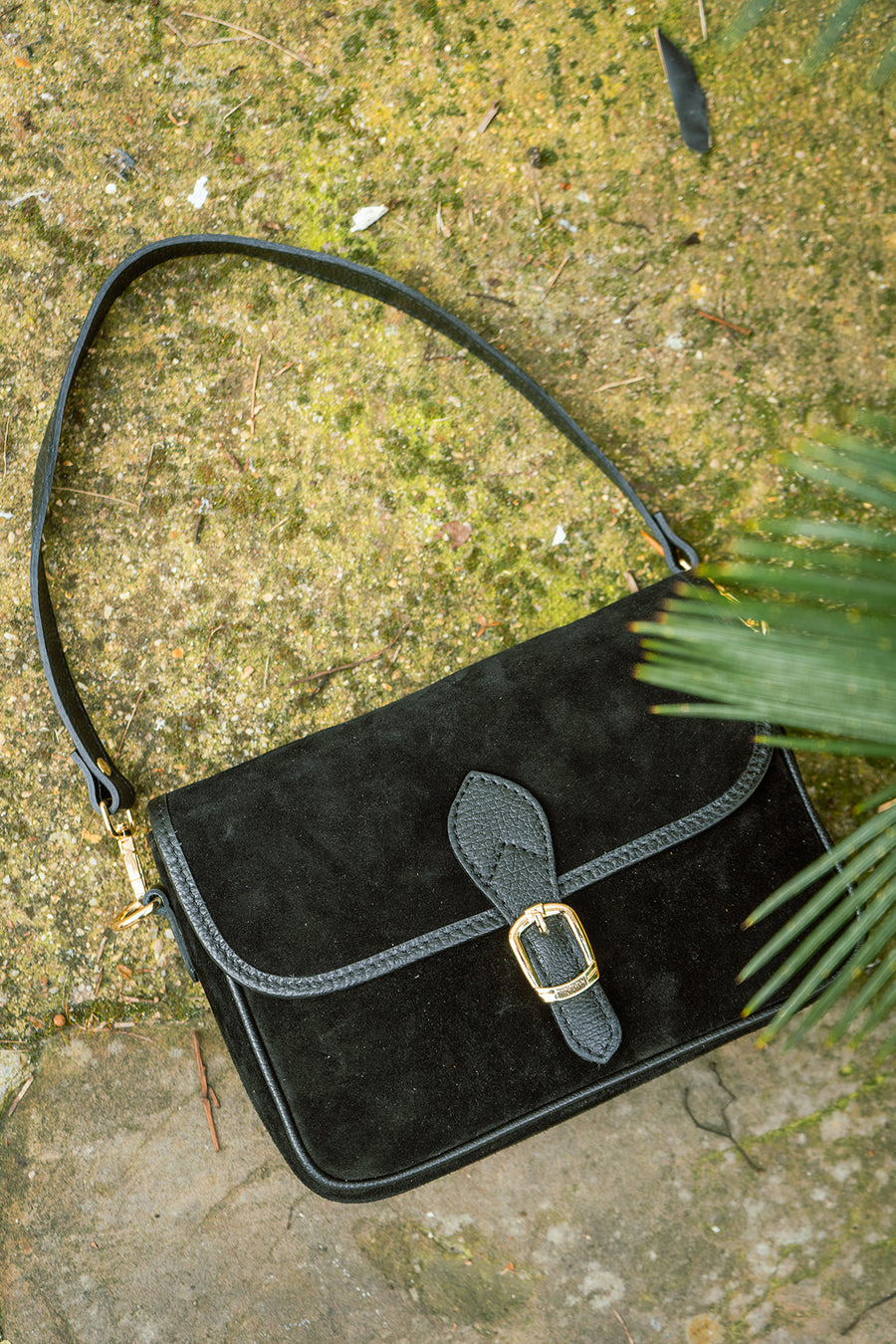Sac EDITH SUEDE - Noir