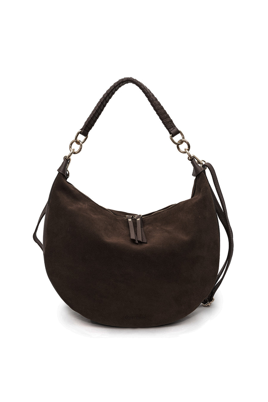 Sac NADINE SUEDE - Chocolat