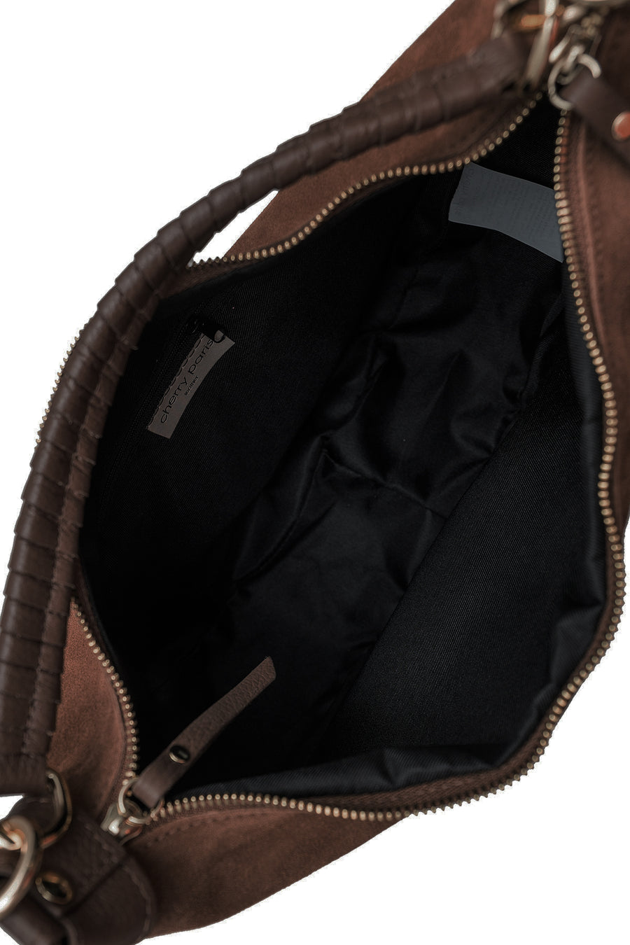 Sac NADINE SUEDE - Chocolat