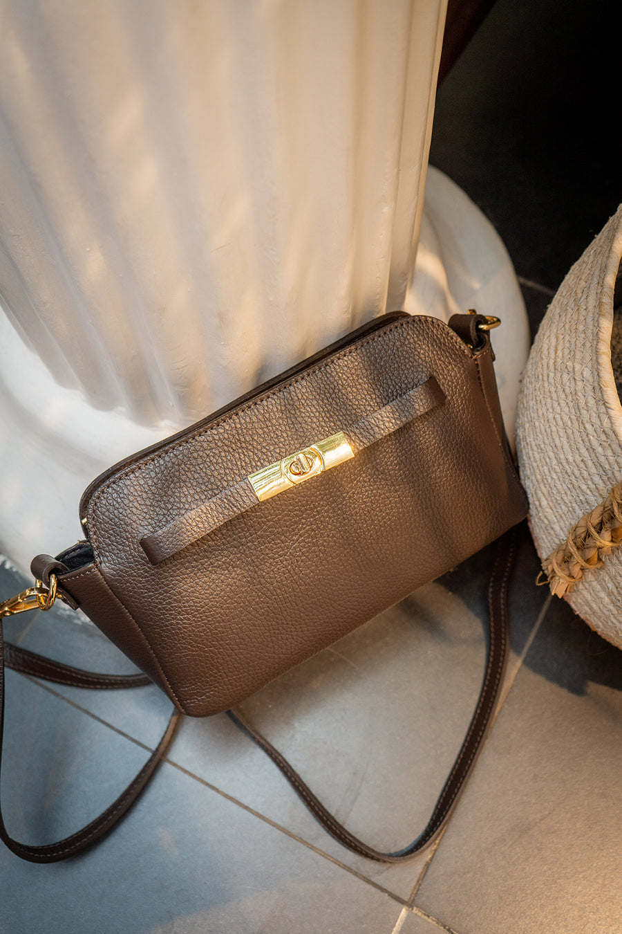 Sac MARJANE - Chocolat