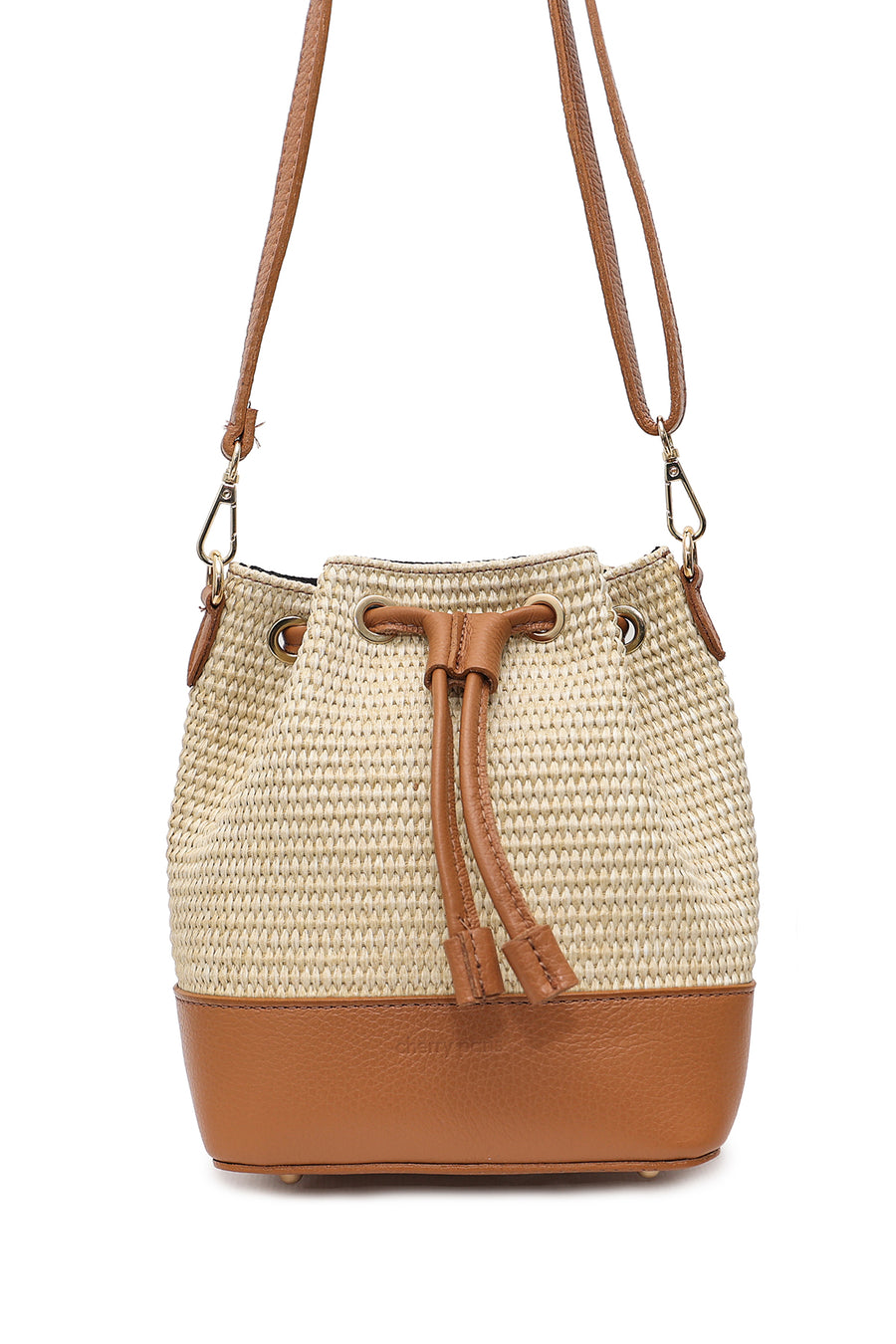 Sac CINTHYA RAPHIA - Cognac