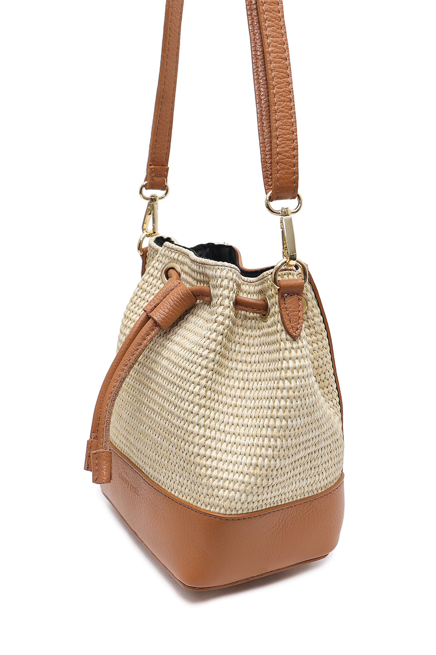 Sac CINTHYA RAPHIA - Cognac