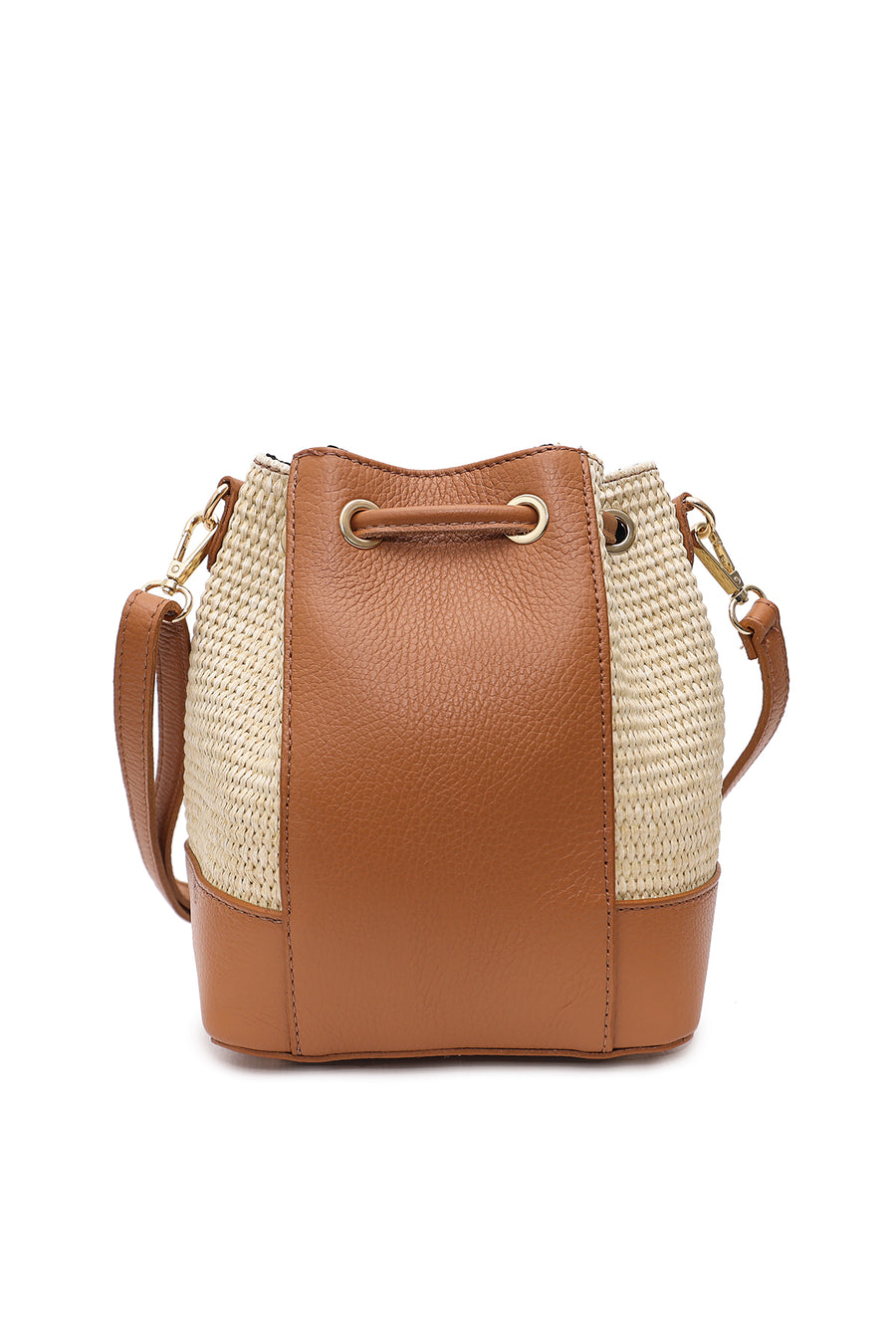Sac CINTHYA RAPHIA - Cognac