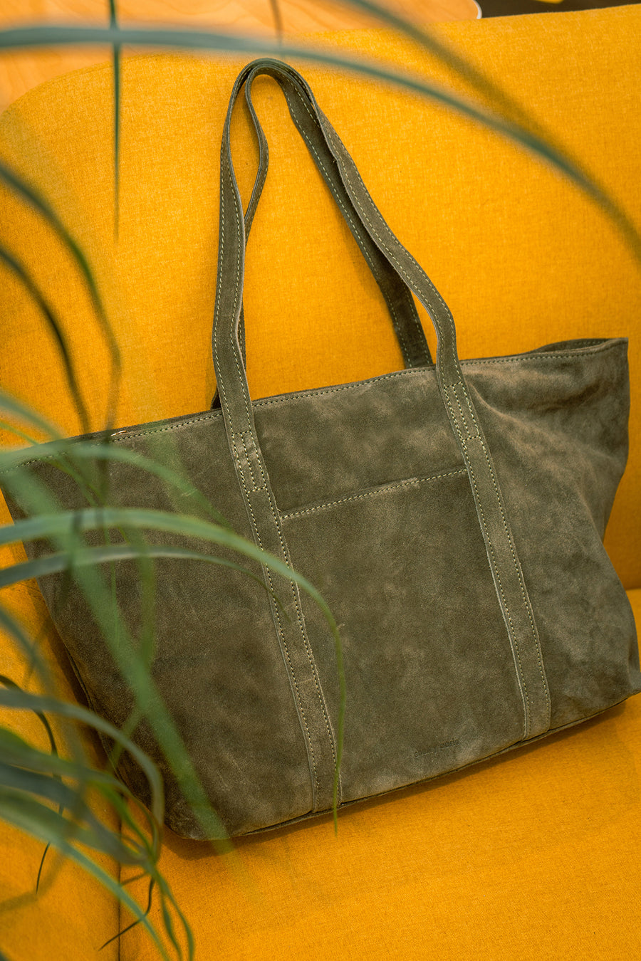 Sac FRANCESCA SUEDE - Kaki