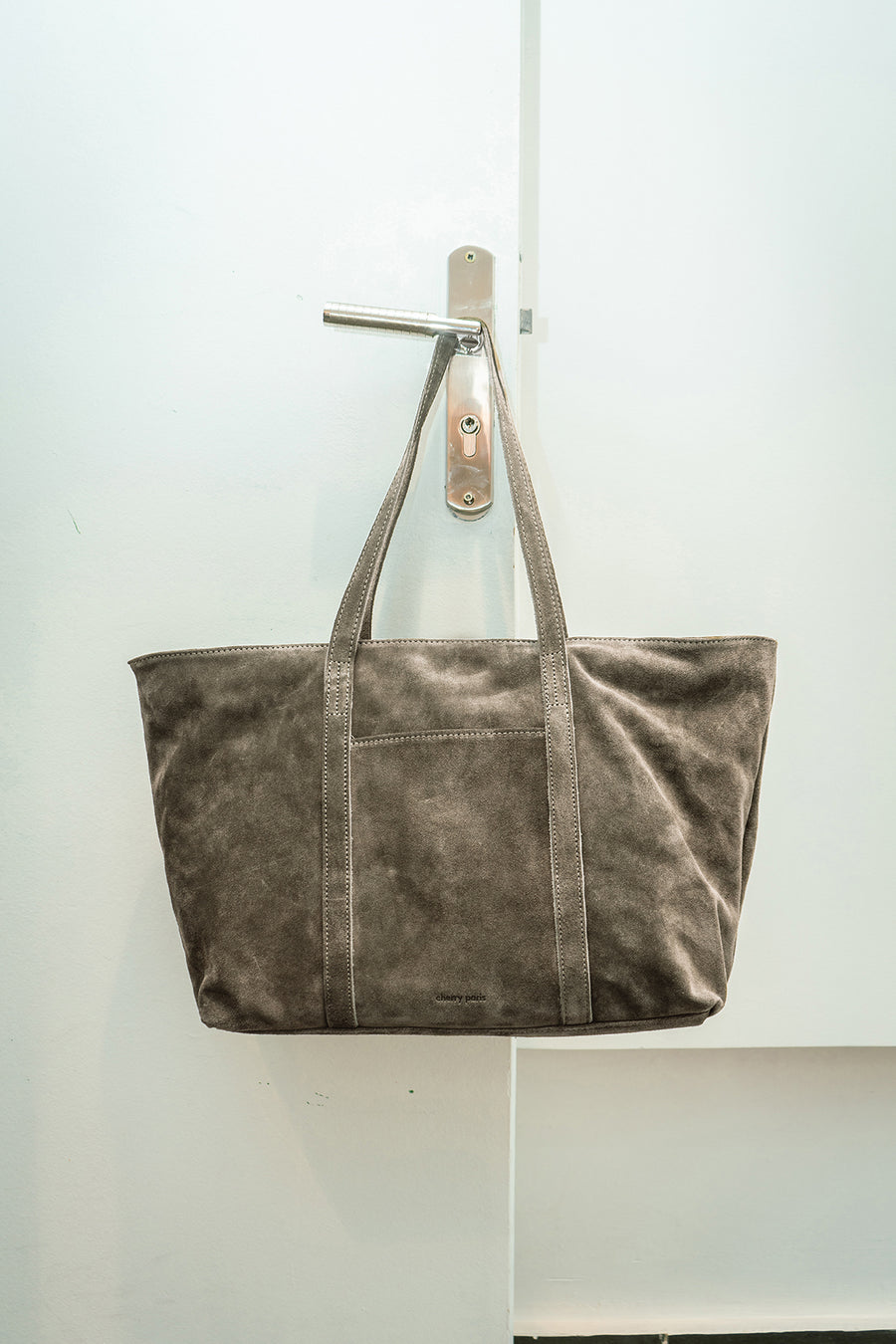 Sac FRANCESCA SUEDE - Taupe