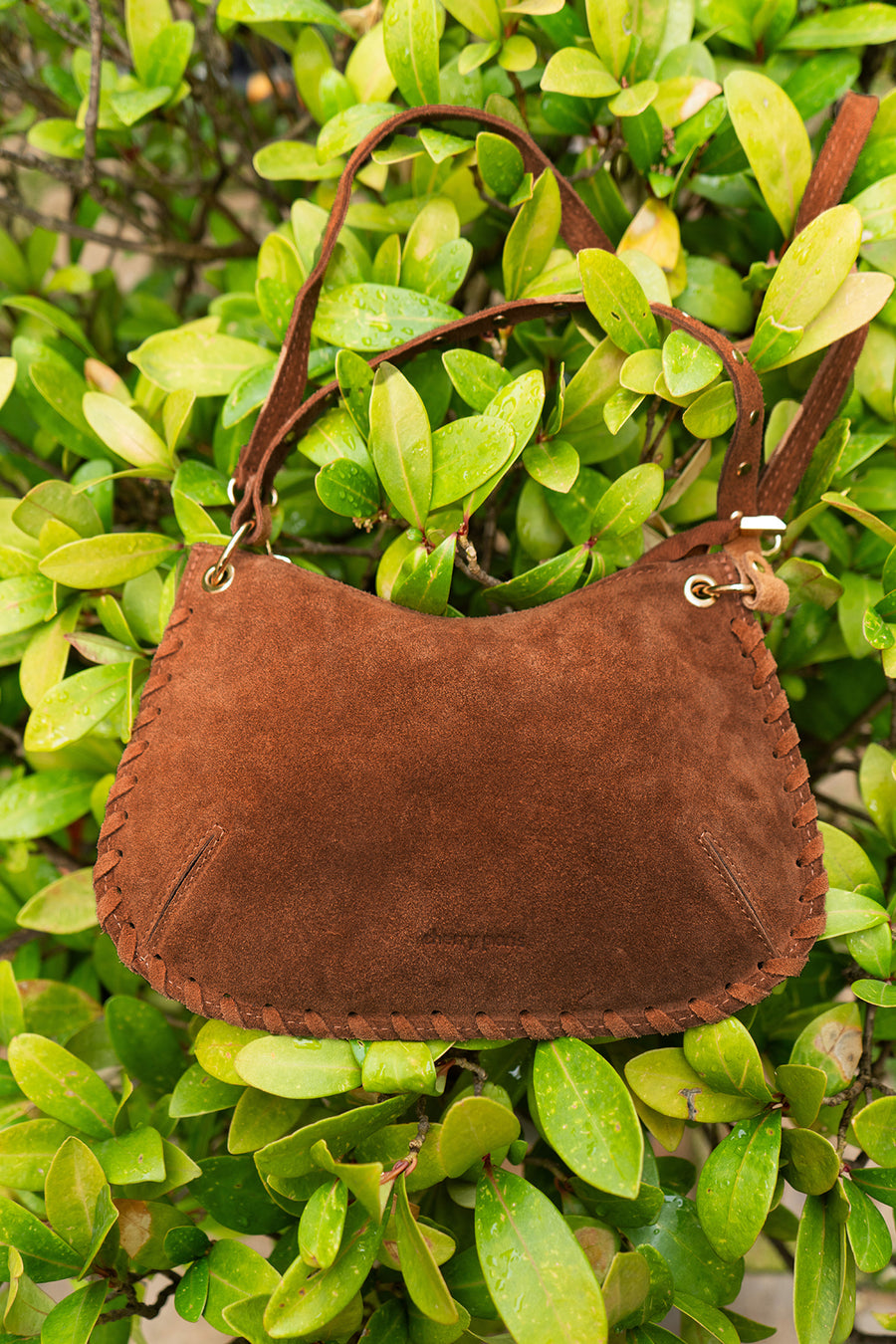 Sac JOËLLE SUÈDE- Marron