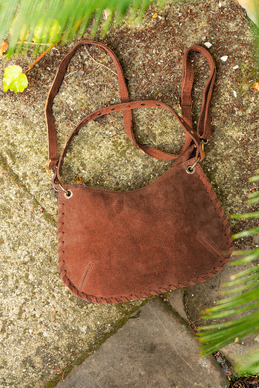 Sac JOËLLE SUÈDE- Marron