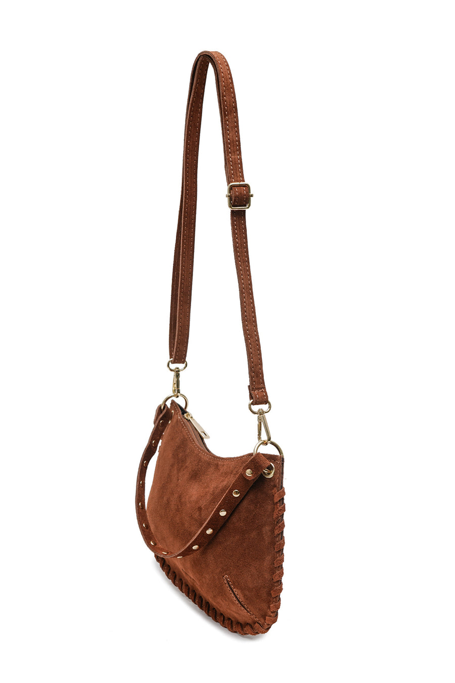 Sac JOËLLE SUÈDE- Marron