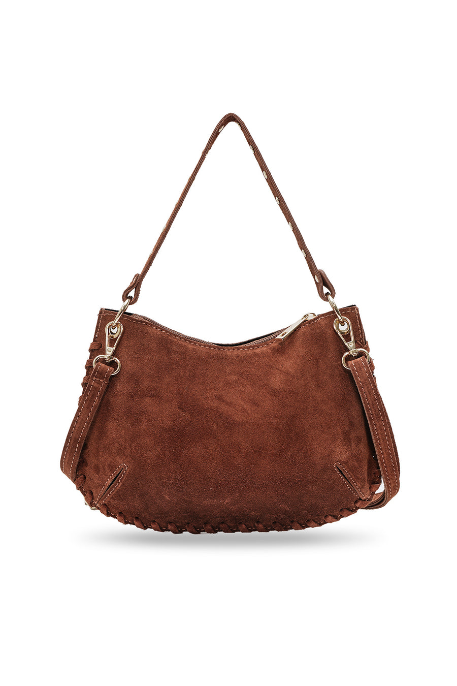 Sac JOËLLE SUÈDE- Marron