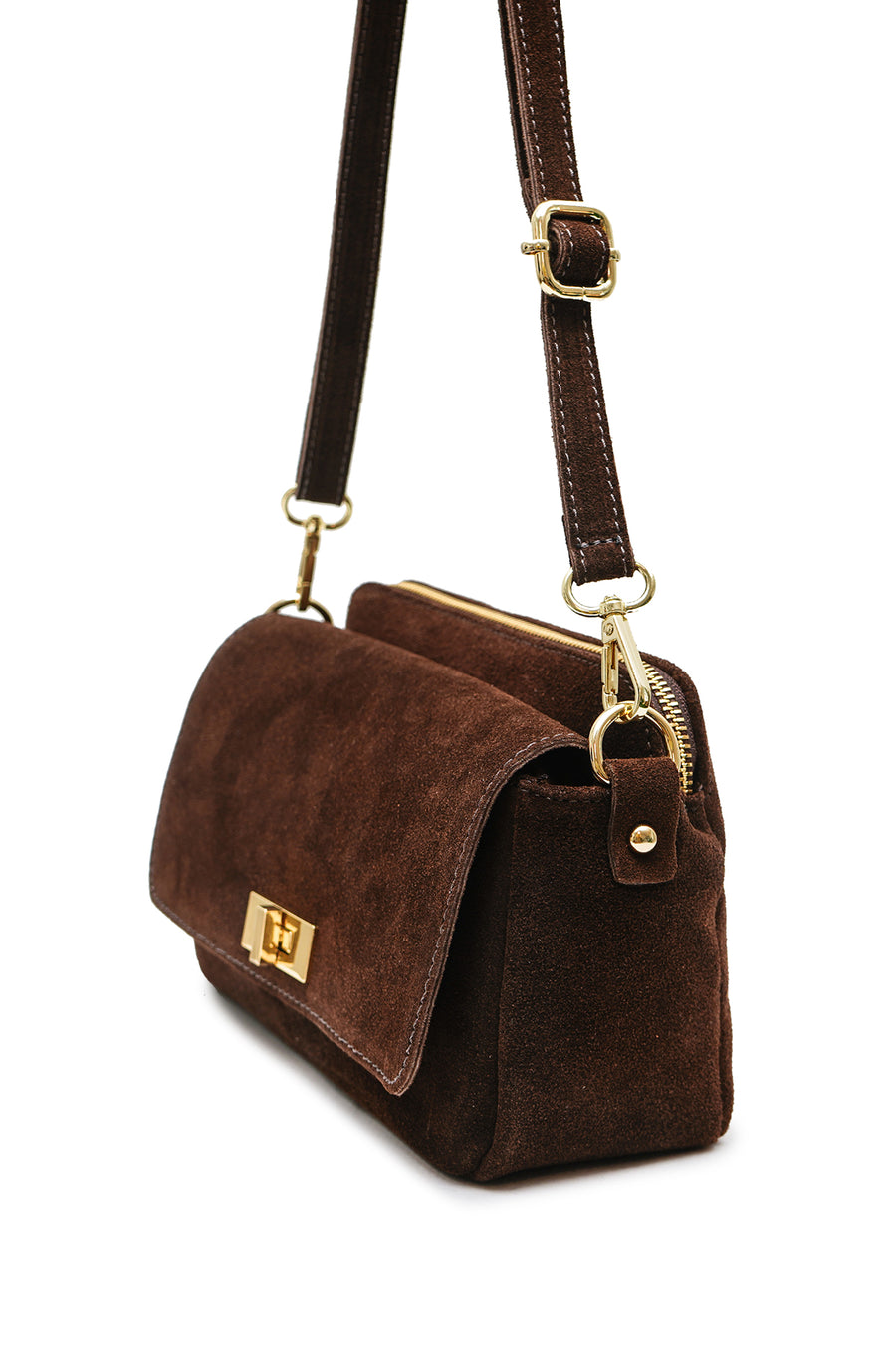 Sac ILIANA SUÈDE- Chocolat