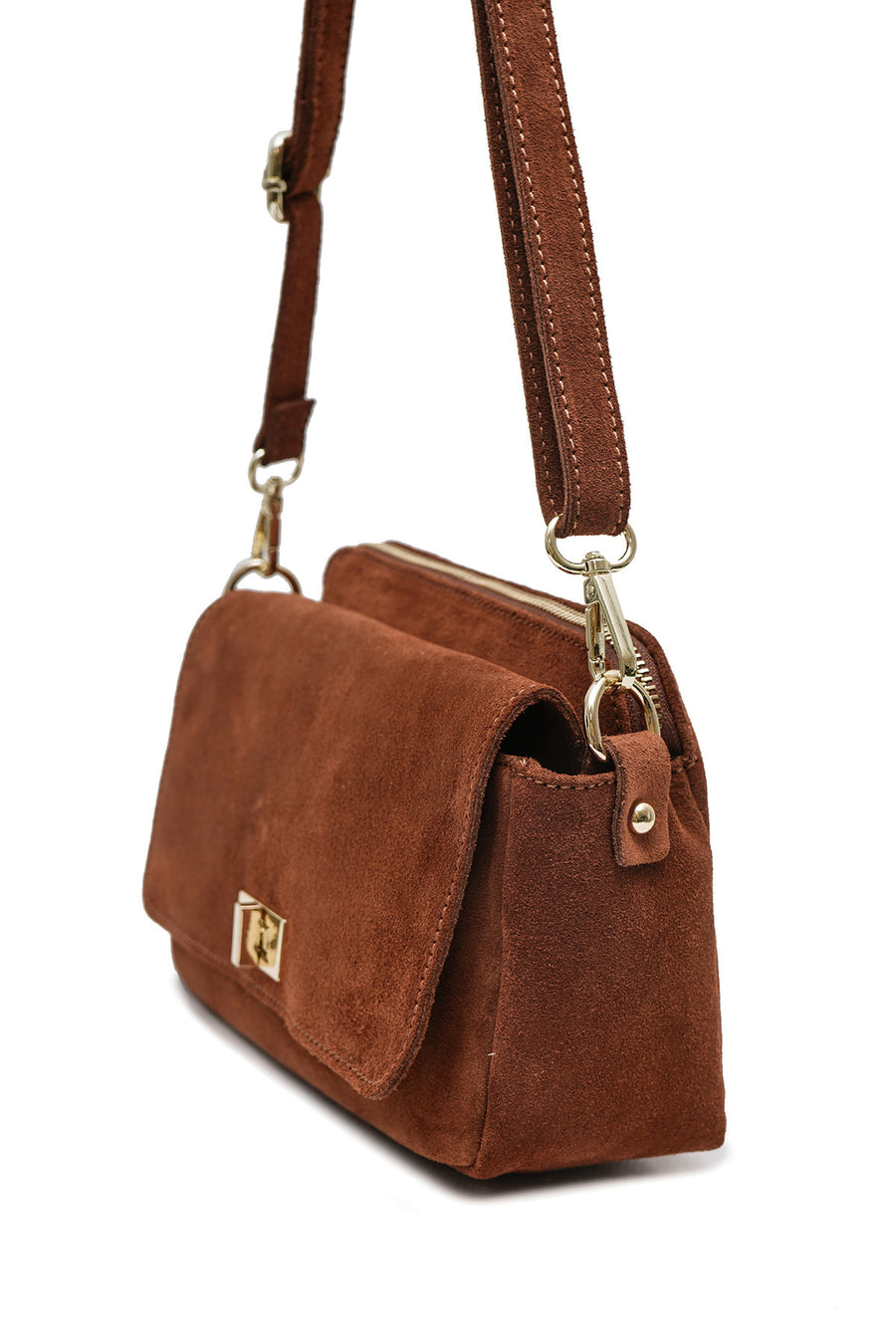 Sac ILIANA SUÈDE- Marron