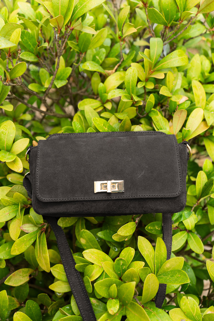 Sac ILIANA SUÈDE- Noir