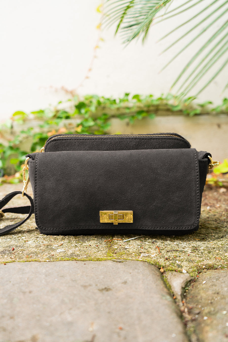Sac ILIANA SUÈDE- Noir