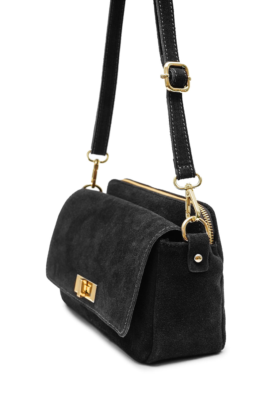 Sac ILIANA SUÈDE- Noir