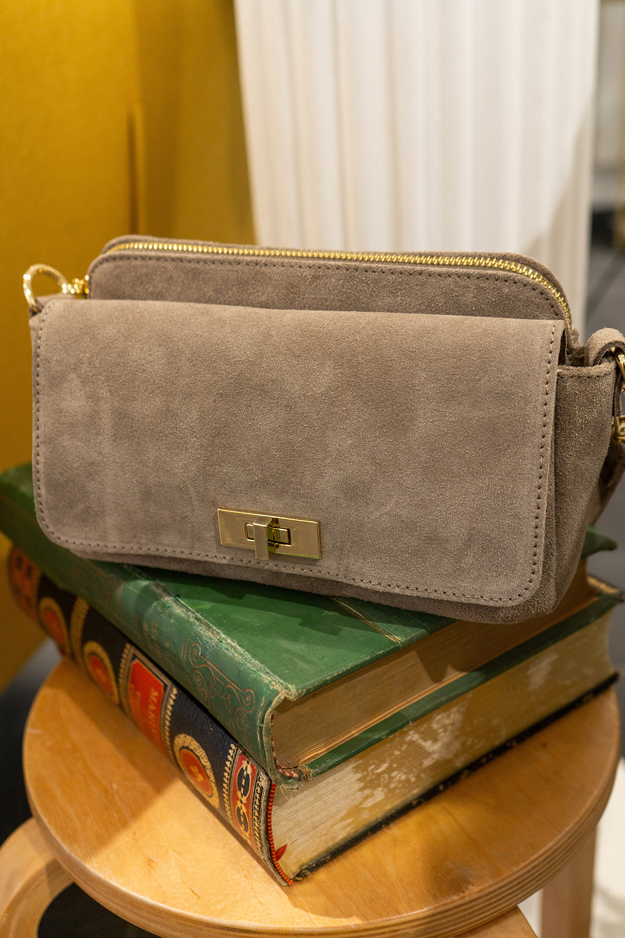 Sac ILIANA SUÈDE- Taupe