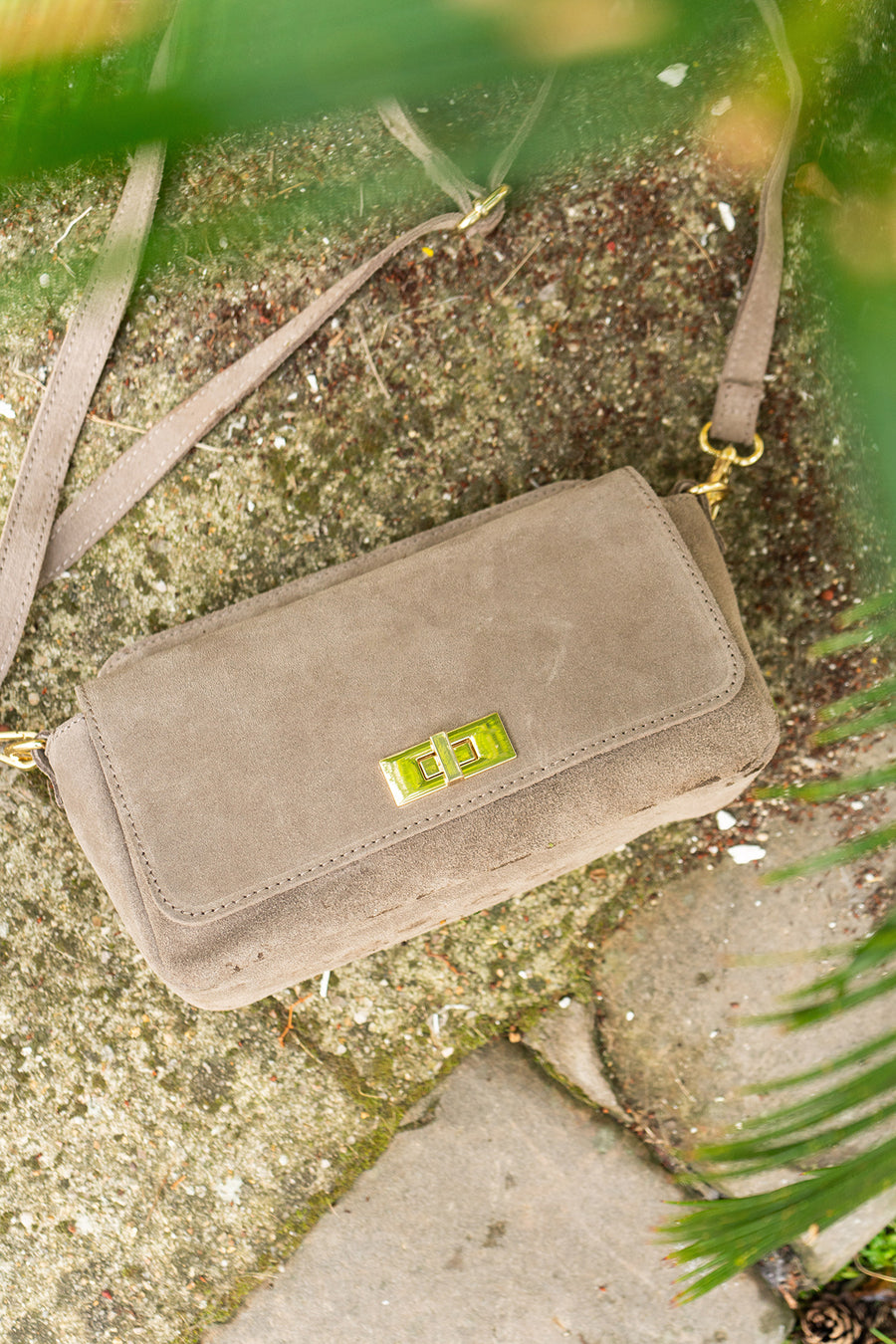 Sac ILIANA SUÈDE- Taupe