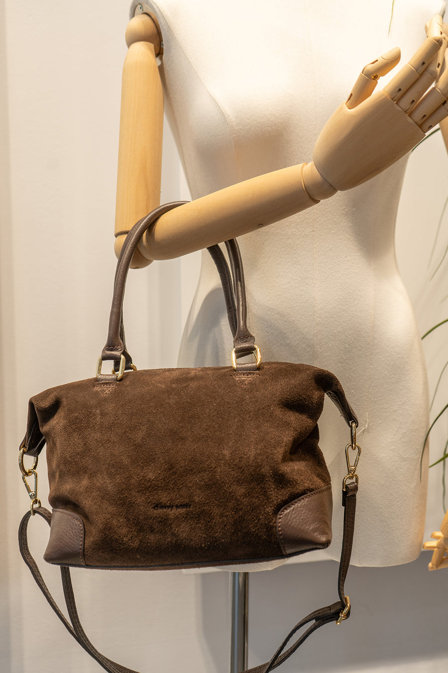 Sac ANIXE SUÈDE- Chocolat