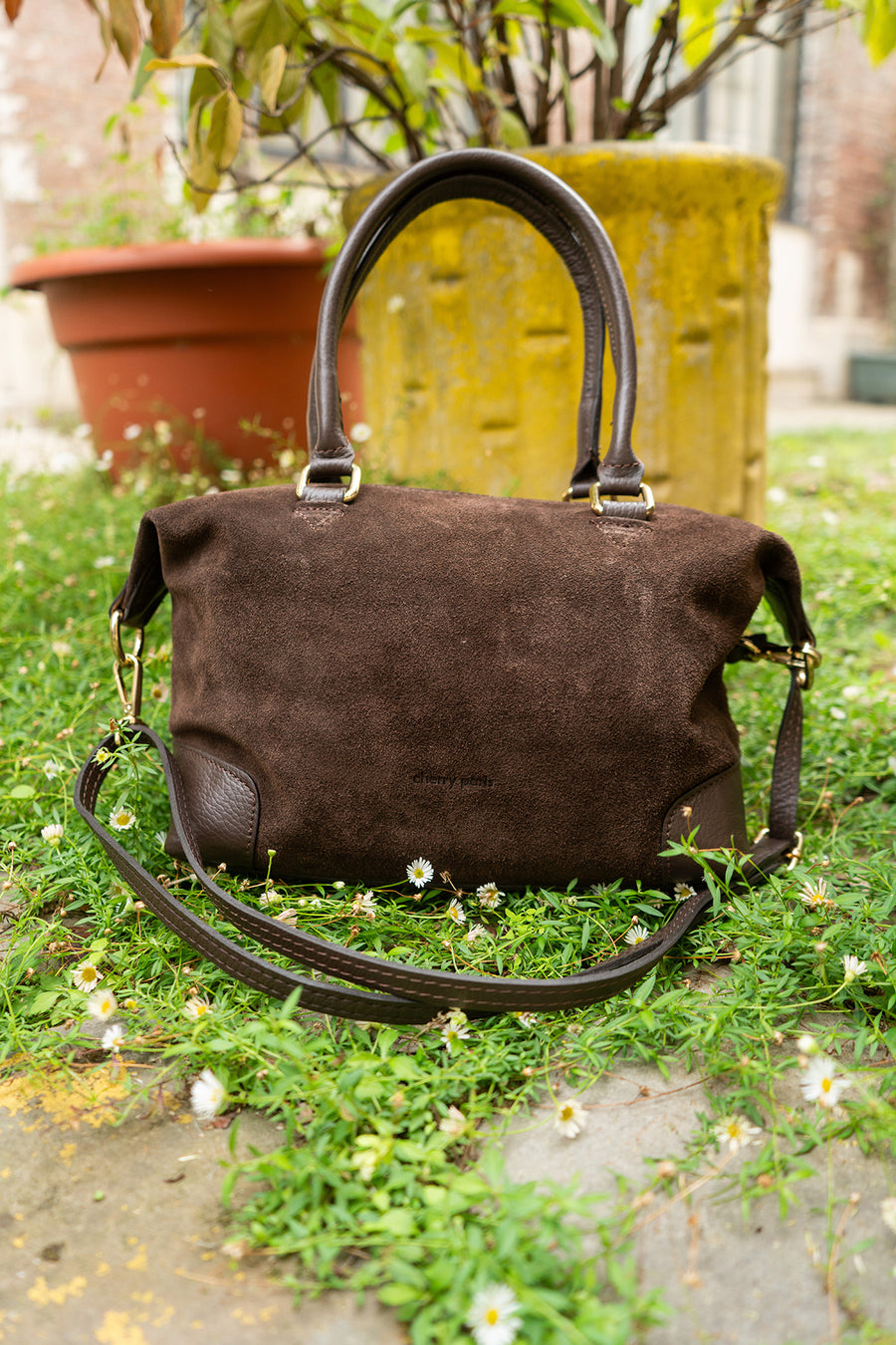 Sac ANIXE SUÈDE- Chocolat