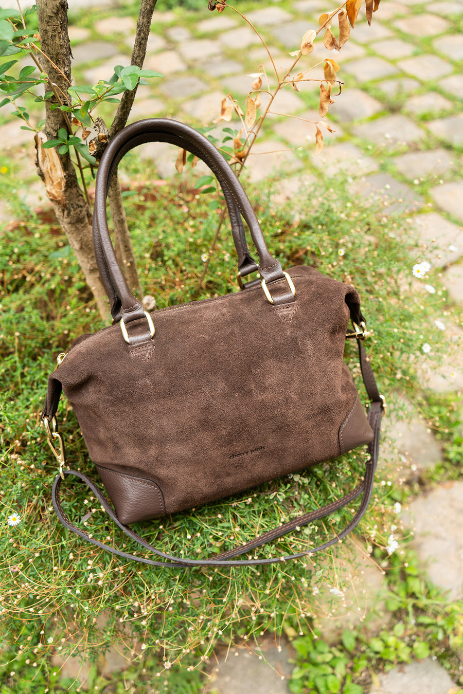 Sac ANIXE SUÈDE- Chocolat