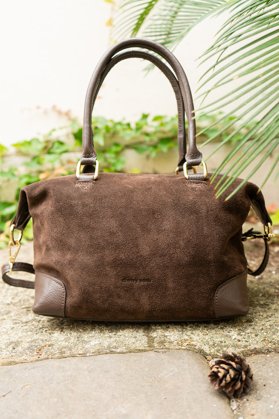 Sac ANIXE SUÈDE- Chocolat