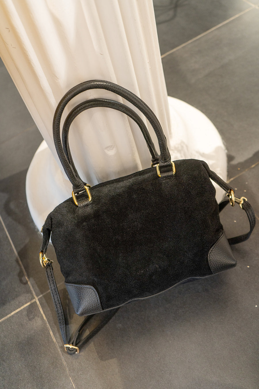 Sac ANIXE SUÈDE- Noir