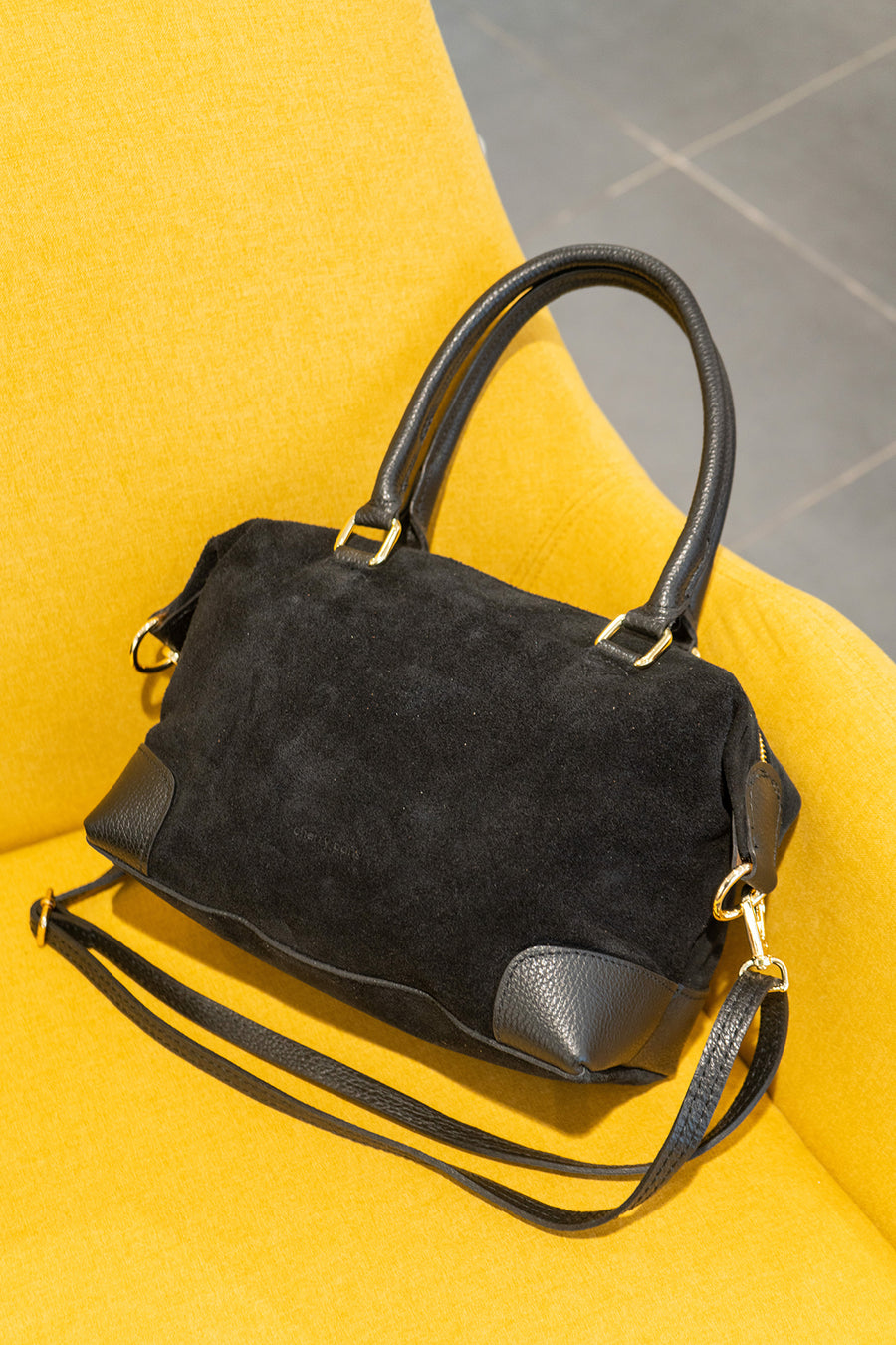 Sac ANIXE SUÈDE- Noir