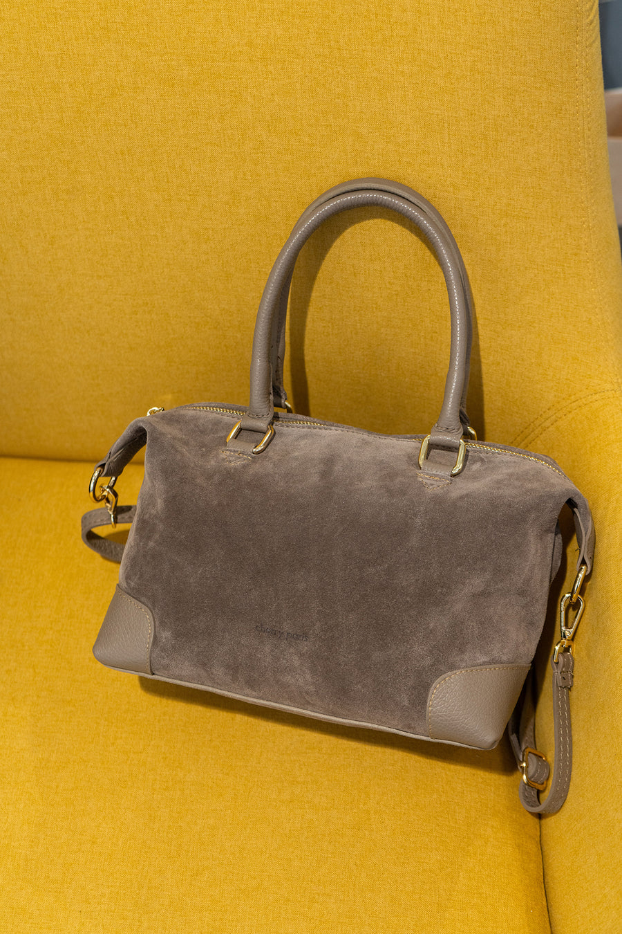 Sac ANIXE SUÈDE- Taupe