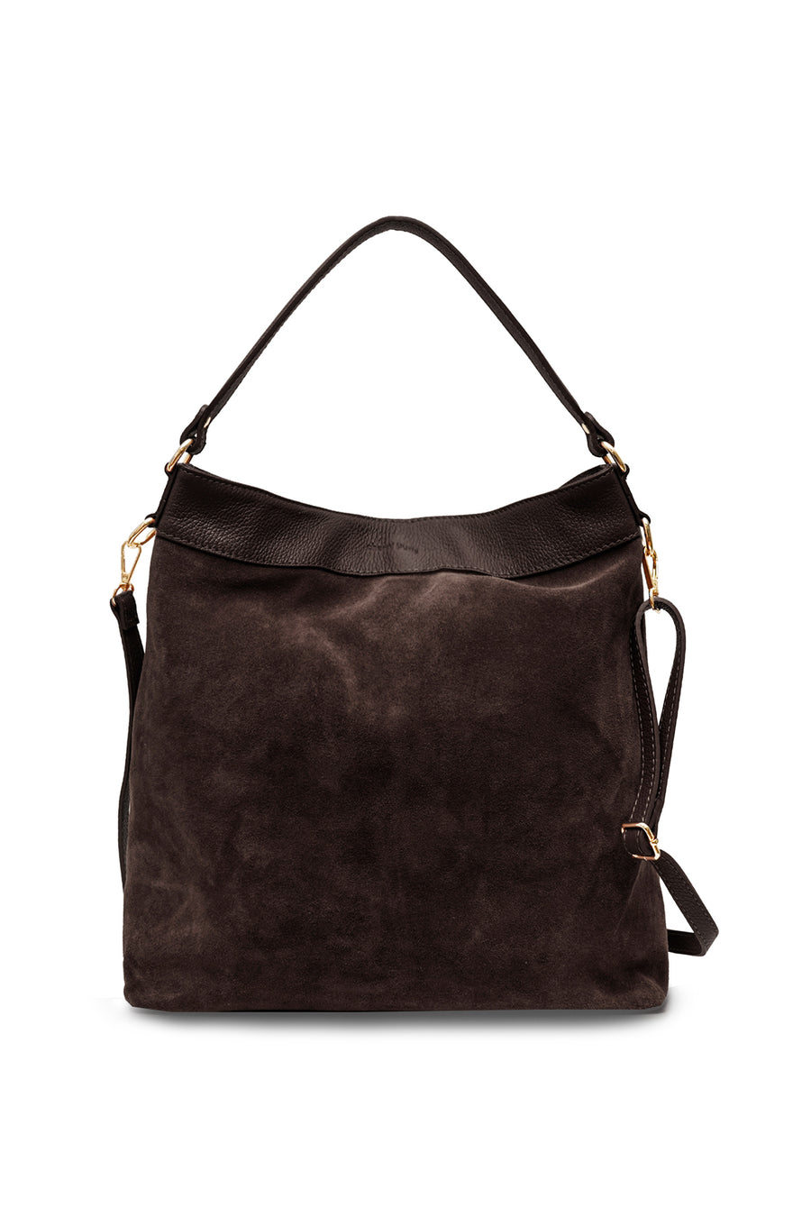 Sac CÉLINA SUÈDE- Chocolat