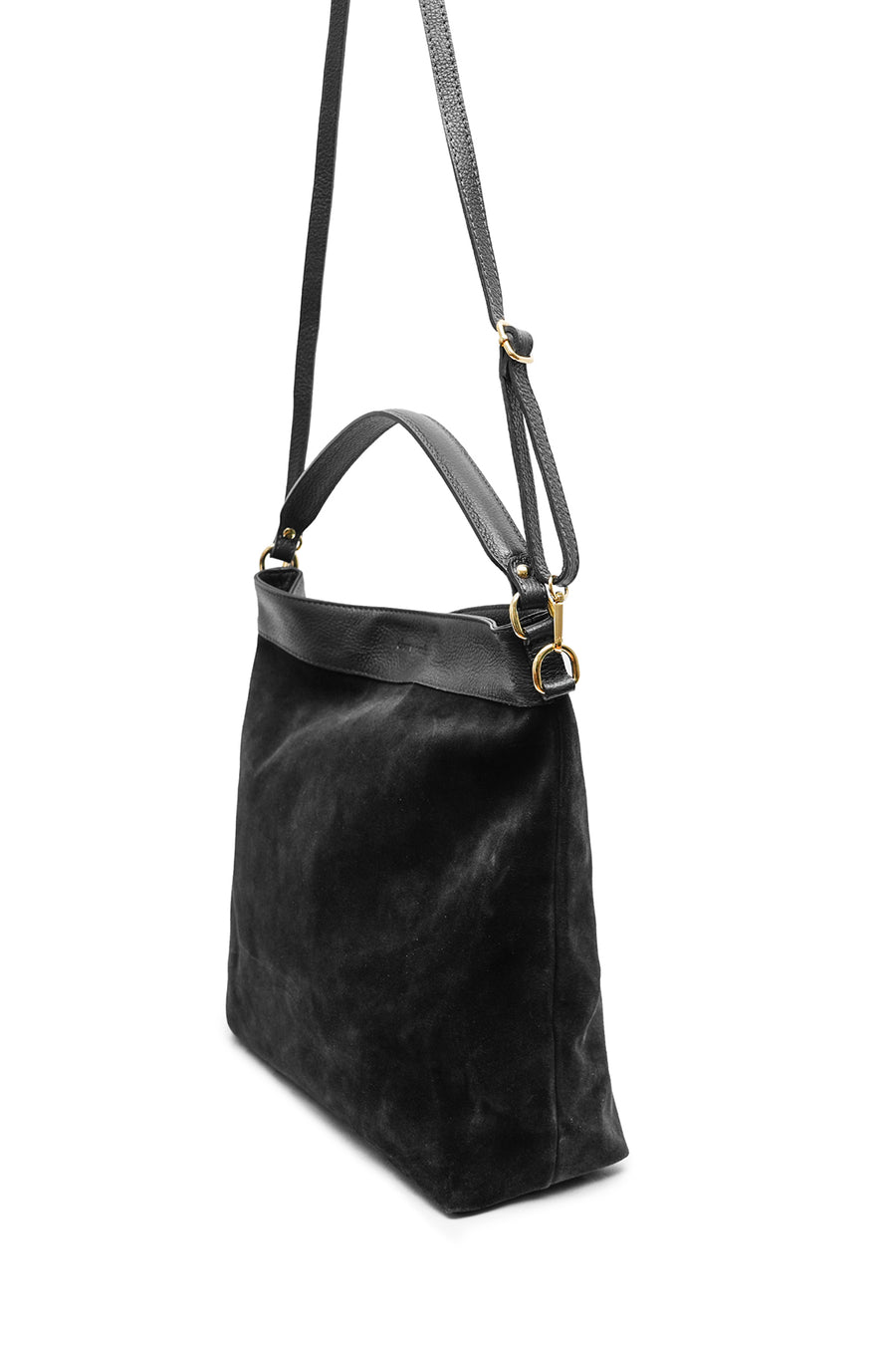 Sac CÉLINA SUÈDE- Noir