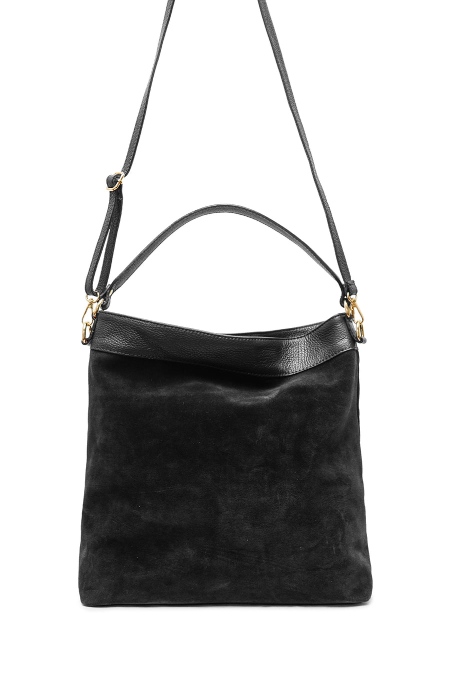 Sac CÉLINA SUÈDE- Noir