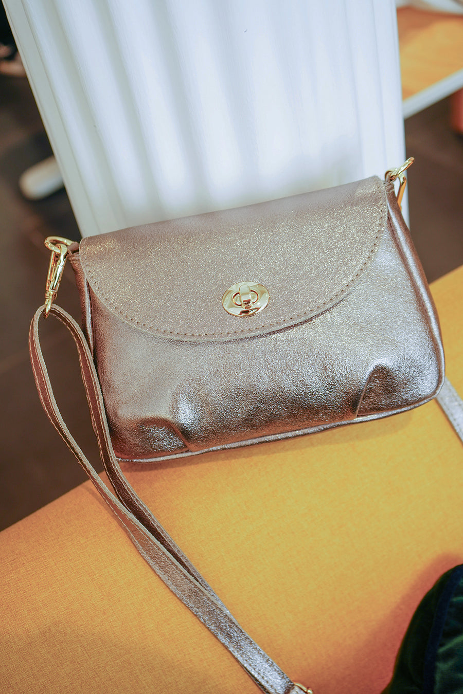 Sac LONORA MÉTAL- Étain