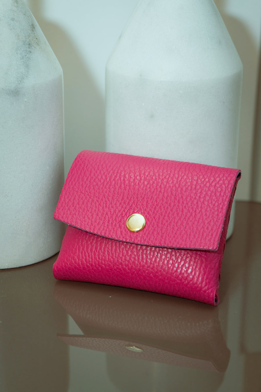 Porte-monnaie sac JUNE - Fuchsia