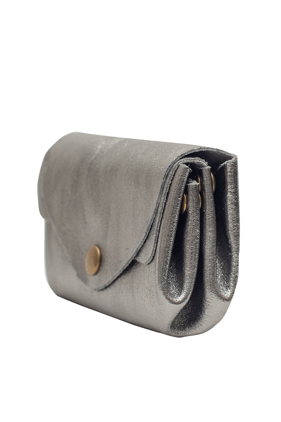 Porte-monnaie sac SUZIE METAL - Argent