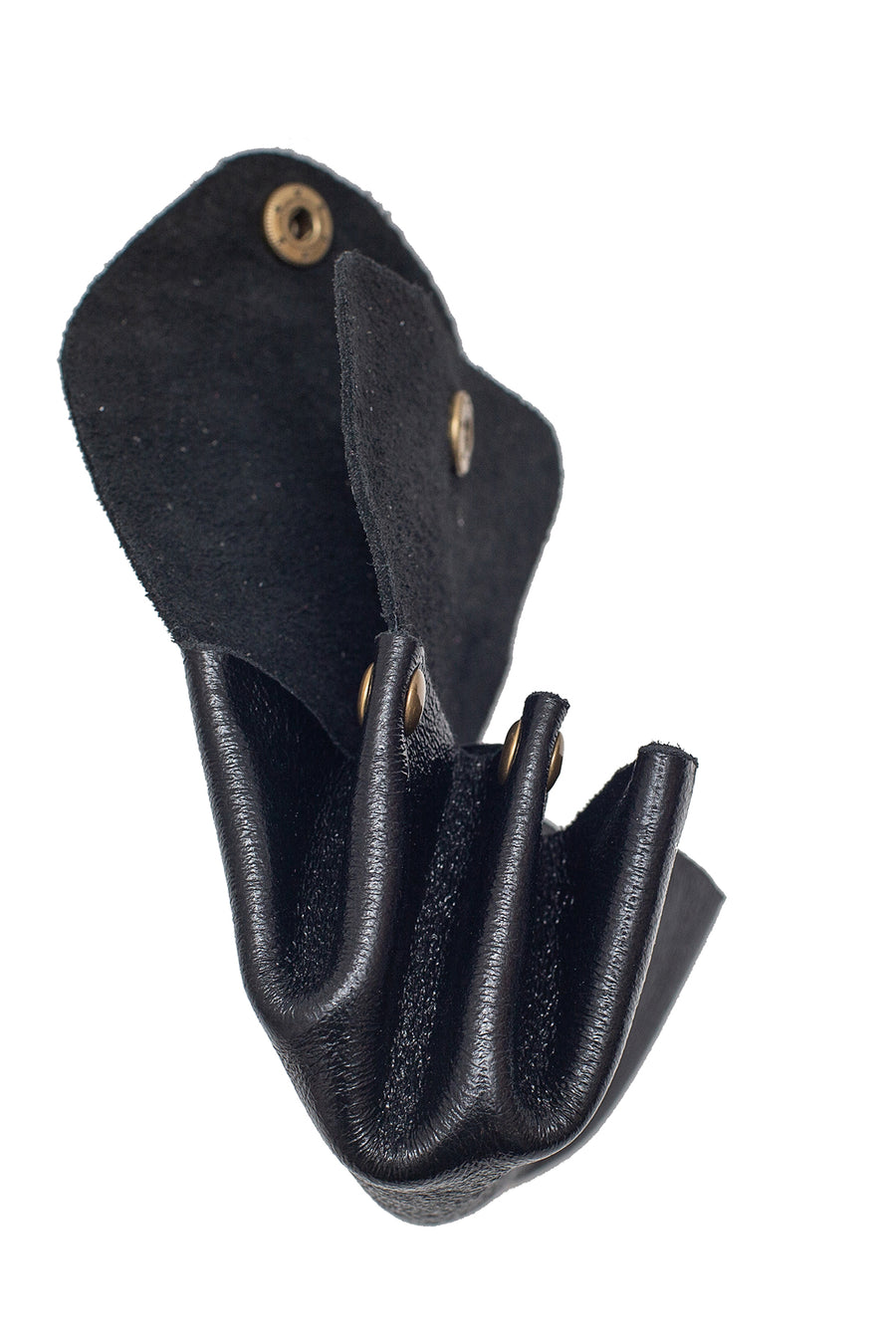 Porte-monnaie sac SUZIE METAL - Noir métal