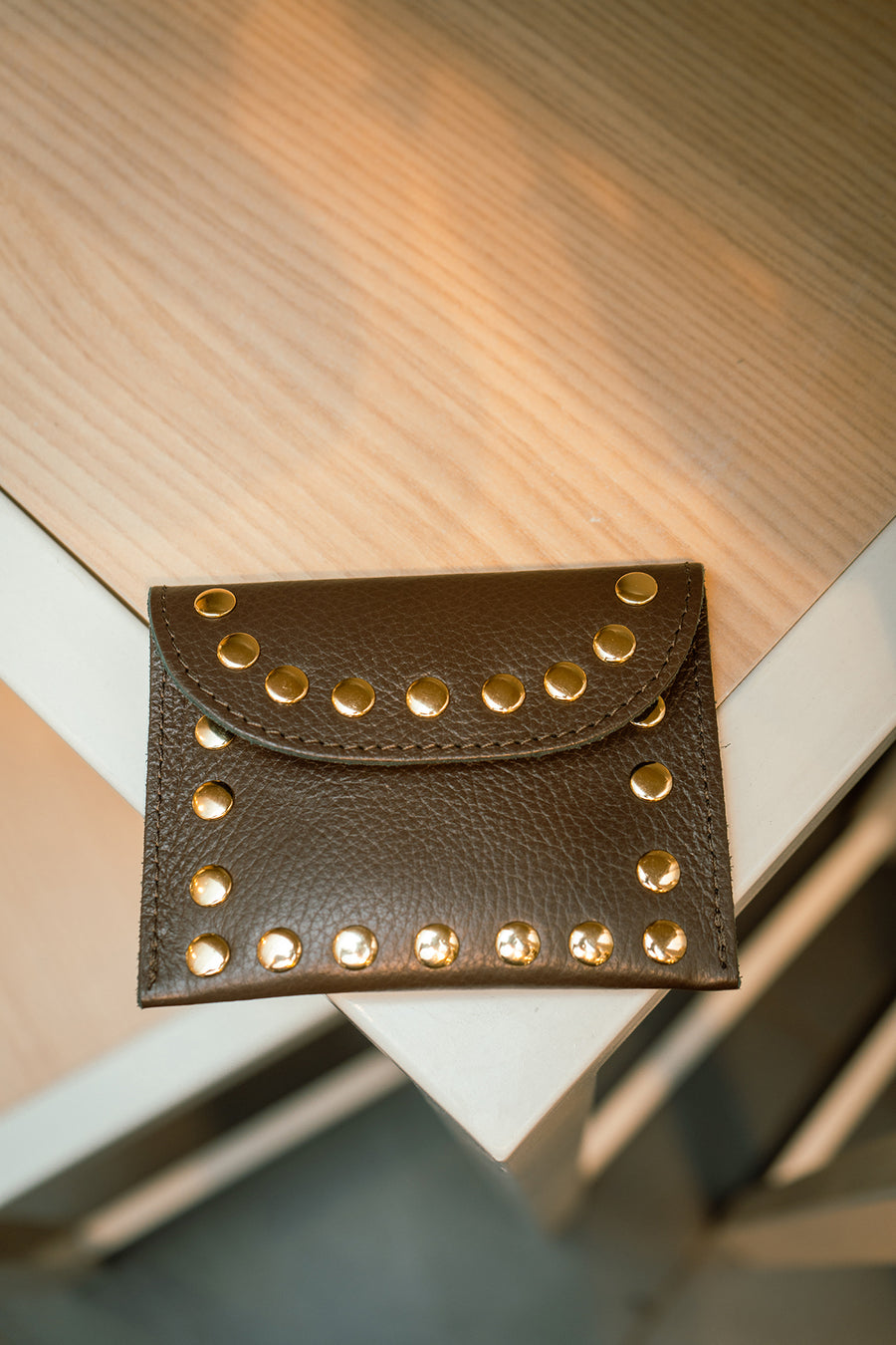 Porte-monnaie sac LEINA - Chocolat