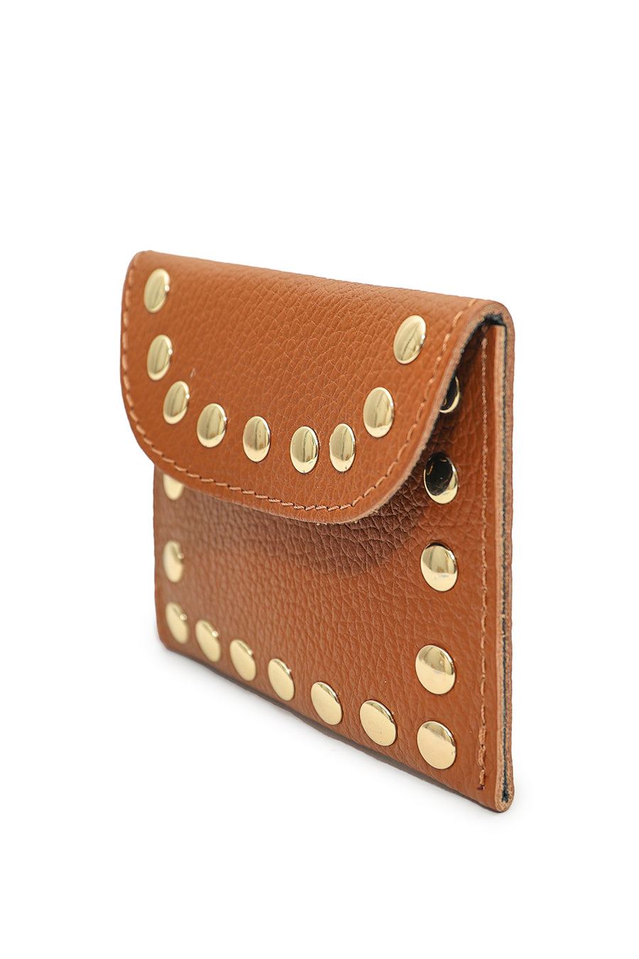 Porte-monnaie sac LEINA - Cognac