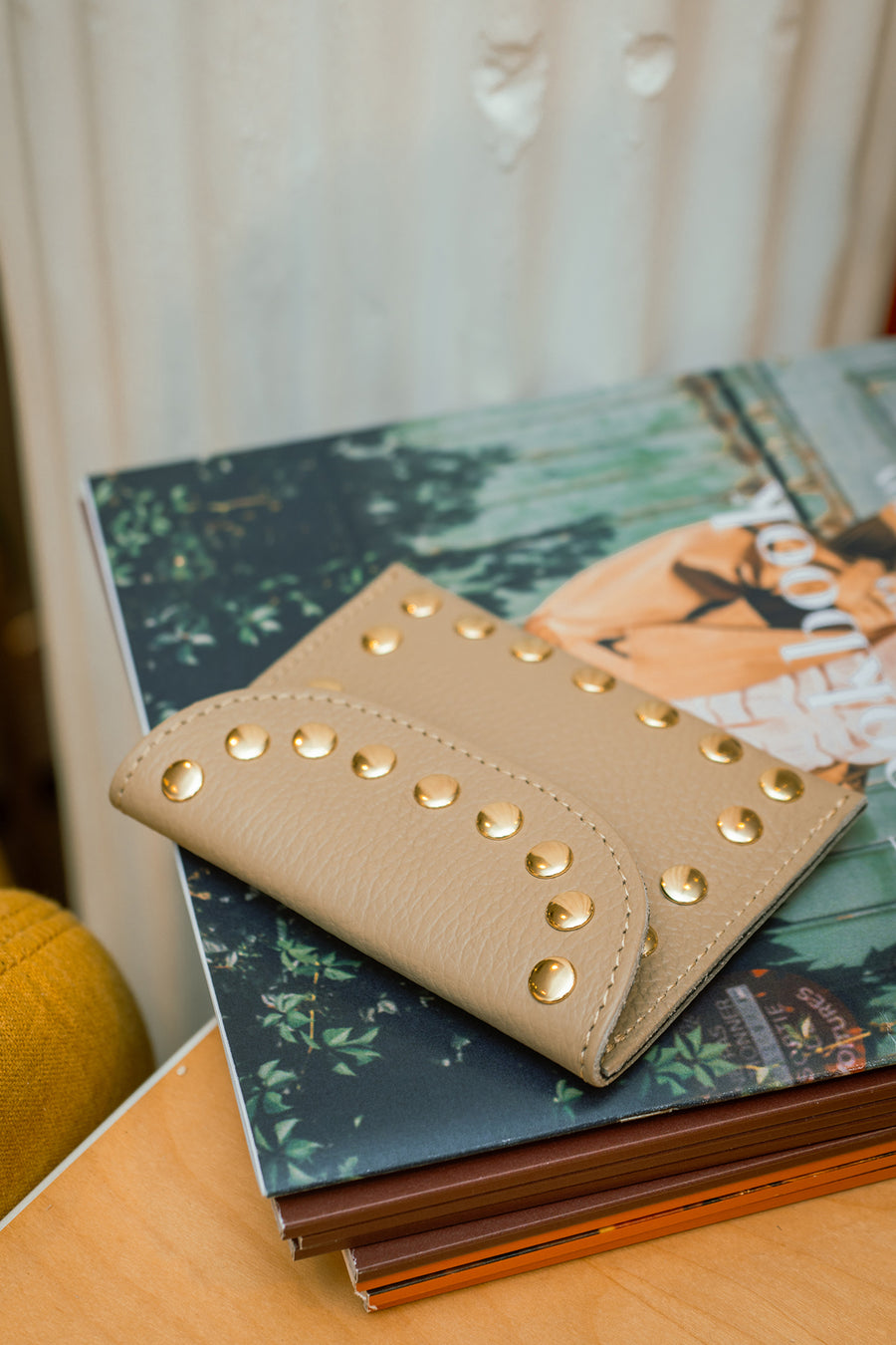 Porte-monnaie sac LEINA - Taupe