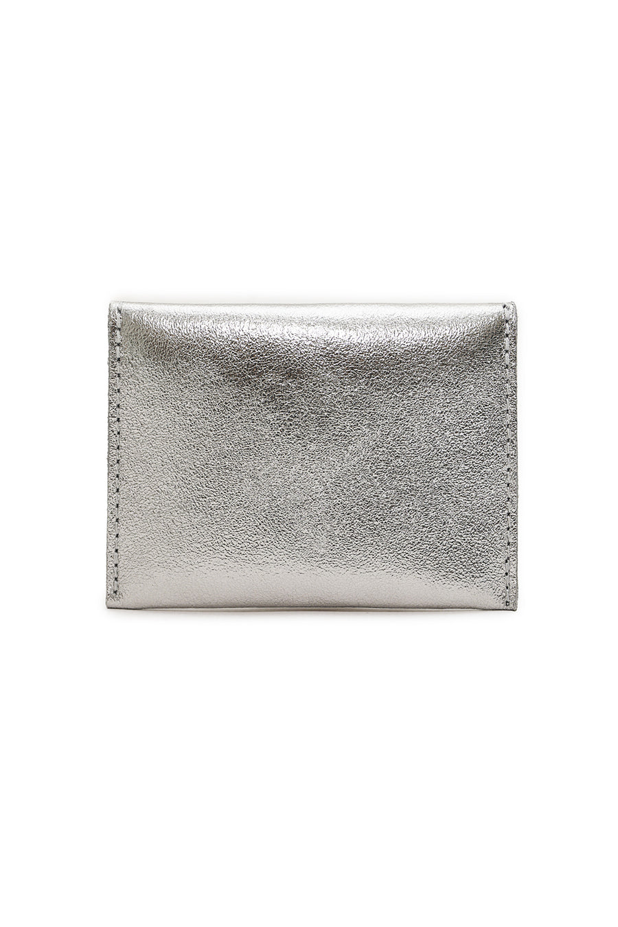 Porte-monnaie sac LEINA METAL - Argent