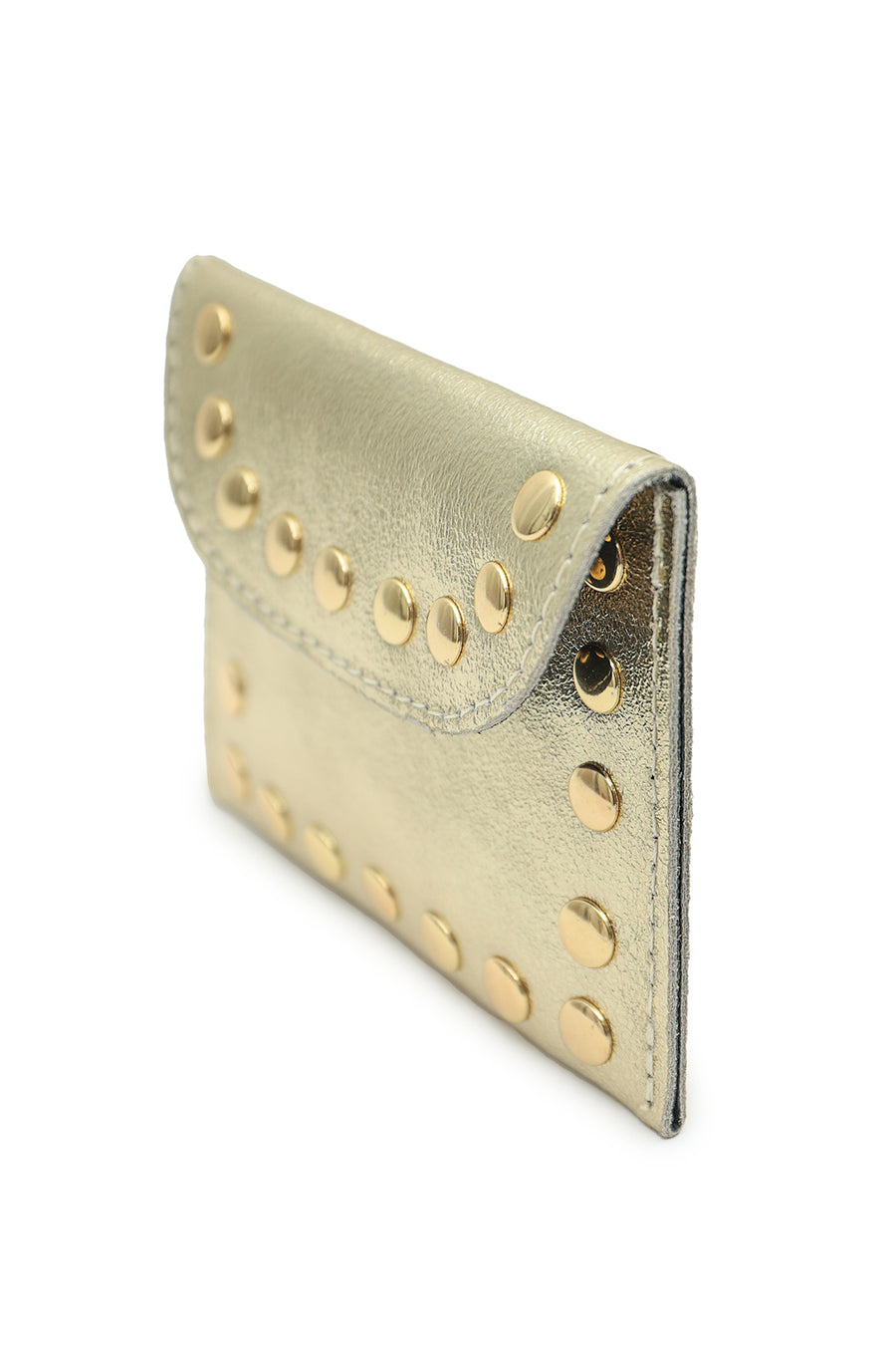 Porte-monnaie sac LEINA METAL - Doré