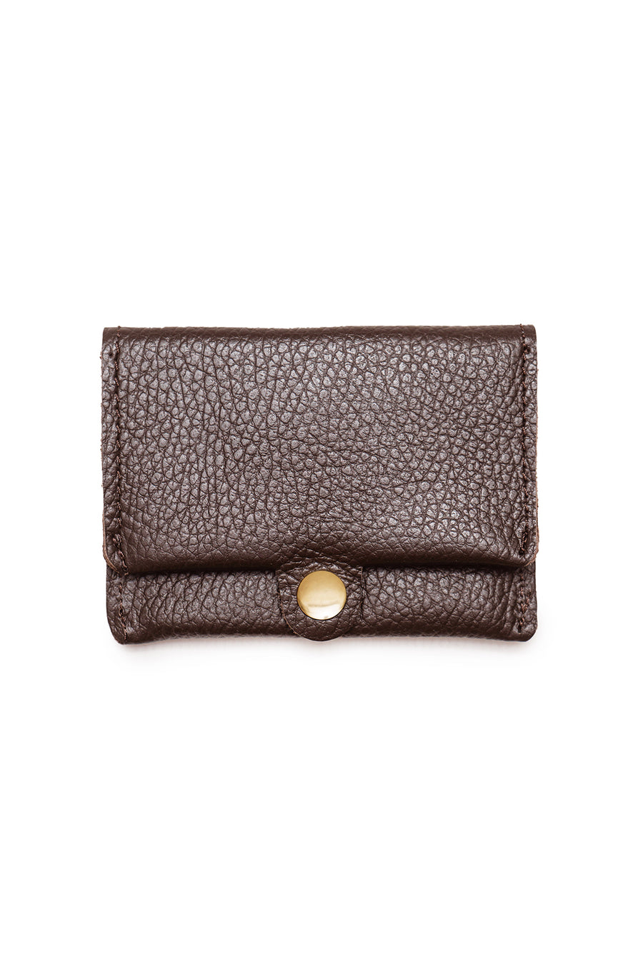 Sac Porte-monnaie ÉRINE GRAINÉ - Chocolat