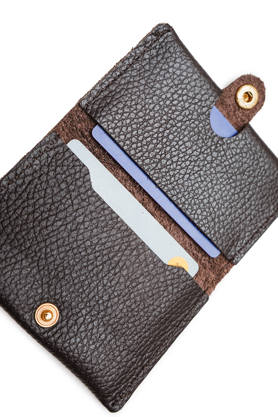 Sac Porte-monnaie ÉRINE GRAINÉ - Chocolat