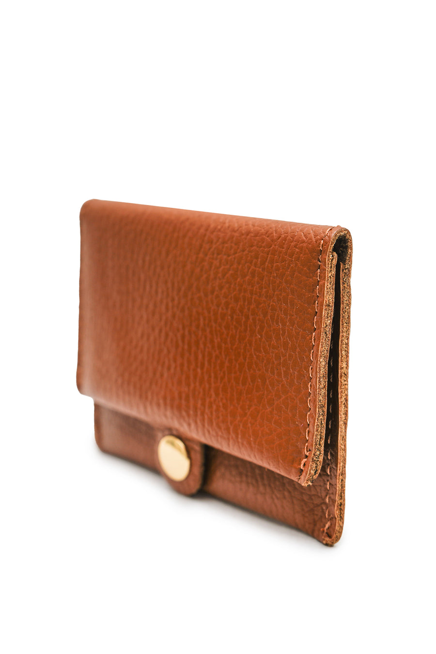 Sac Porte-monnaie ÉRINE GRAINÉ - Cognac