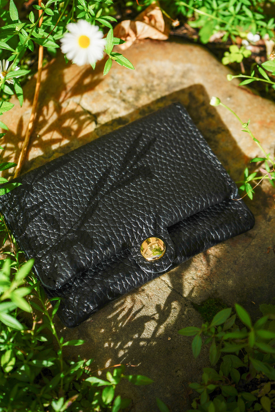 Sac Porte-monnaie ÉRINE GRAINÉ - Noir