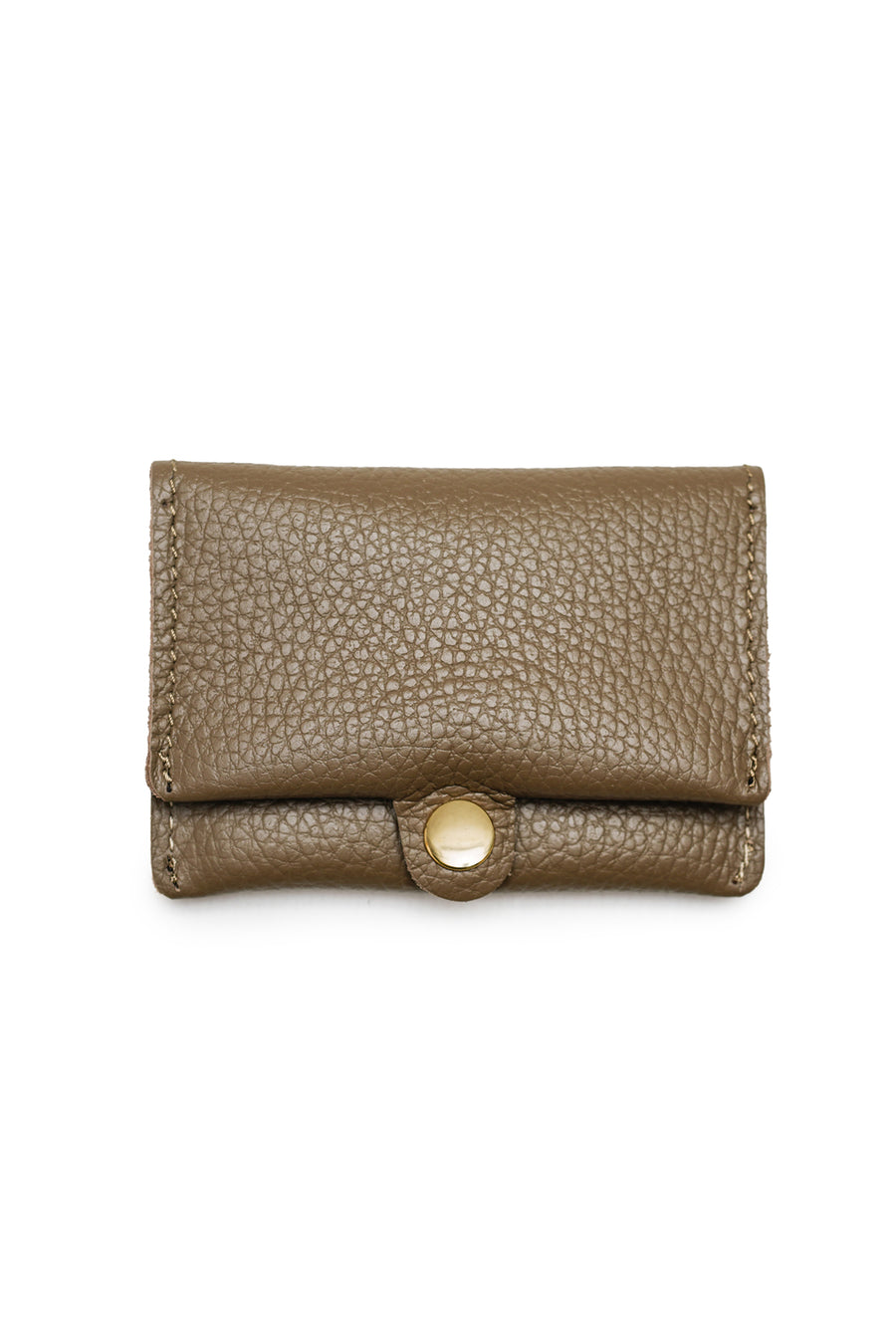 Sac Porte-monnaie ÉRINE GRAINÉ - Taupe foncé