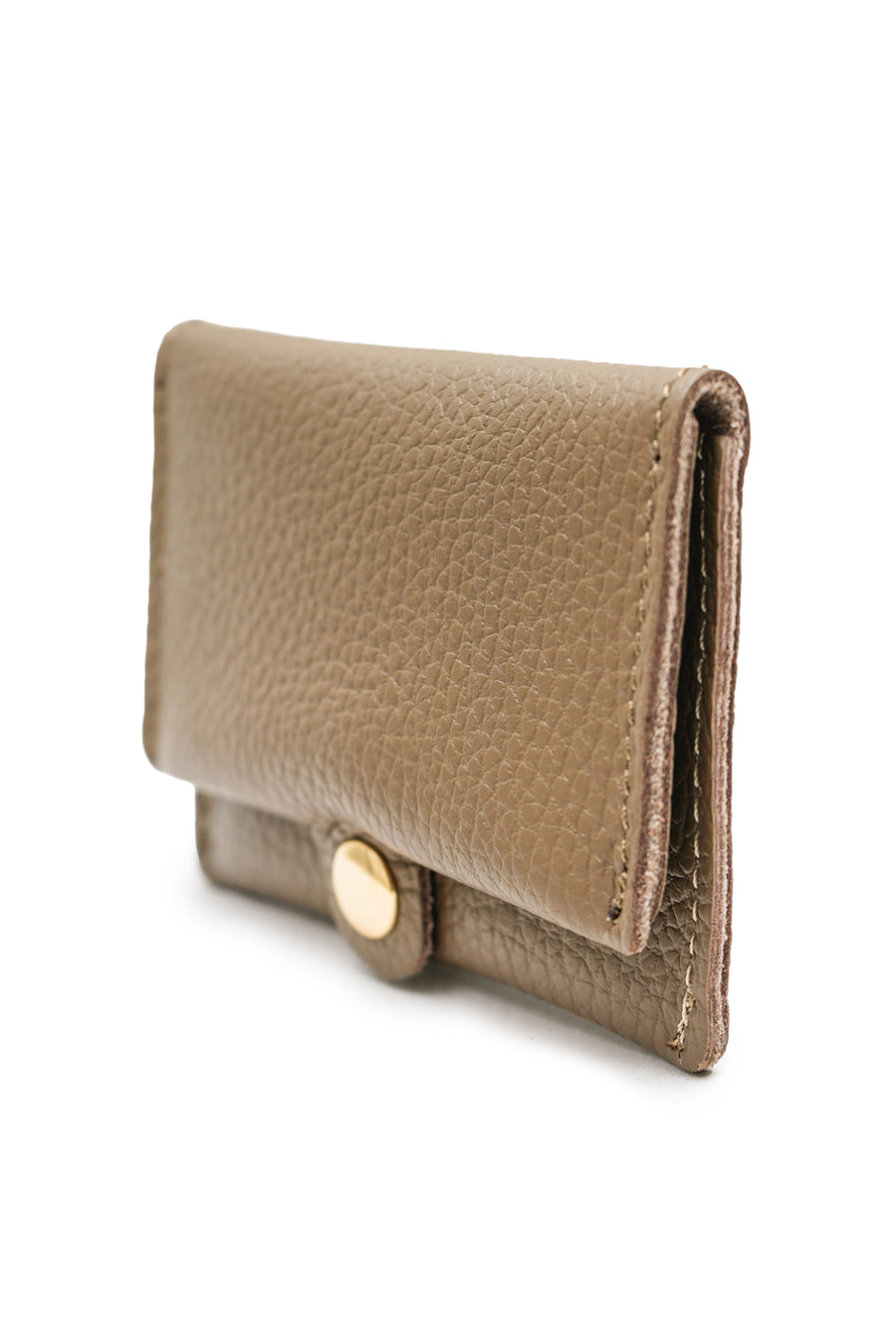 Sac Porte-monnaie ÉRINE GRAINÉ - Taupe foncé