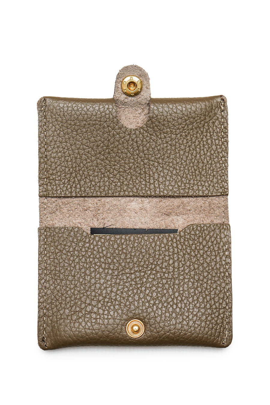 Sac Porte-monnaie ÉRINE GRAINÉ - Taupe foncé